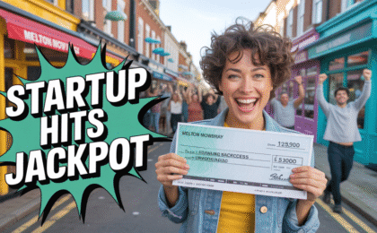 Melton Mowbray startup success story making £100,000 in 3 months